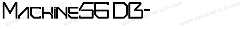 Machine56 DB字体转换